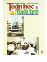 Tạp chí toán học và tuổi trẻ số 299 tháng 5 năm 2002