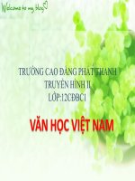 VH sau 75 - Ngữ văn - Nguyễn Duy Hoài Nam - Thư viện Bài giảng điện tử