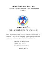 Phân tích những tác động của quy luật cạnh tranh đối với nền kinh tế hãy lấy một vài ví dụ và phân tích về những tác động của cạnh tranh trong nội bộ ngành và cạnh tranh giữa các ngành 