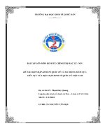 ĐỀ tài hội NHẬP KINH tế QUỐC tế và tác ĐỘNG TÍCH cực, TIÊU cực của hội NHẬP KINH tế QUỐC tế VIỆT NAM 