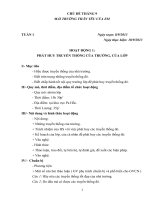 giáo án hoạt động ngoài giờ lên lớp - Hoạt động NGLL 2 - Nguyễn Văn Hoàn - Thư viện Giáo án điện tử