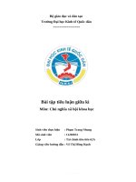 Nhà nước XHCN việt nam trong bối cảnh đại dịch covid 19…vai trò của nhà nước XHCN việt nam trong bối cảnh covid 19 