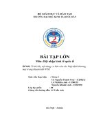 Đề bài trình bày nội dung cơ bản của các hiệp định thương mại trong khuôn khổ WTO 