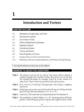 Instructors solution manuals to principles of physics a calculus based text