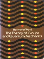 The theory of groups and quantum mechanics 