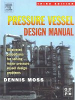 Pressure vessel design manual 3rd ed  