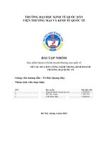 BÀI tập NHÓM học phần quản trị kinh doanh thương mại quốc tế đề tài MUA bán CÔNG NGHỆ TRONG KINH DOANH THƯƠNG mại QUỐC tế 