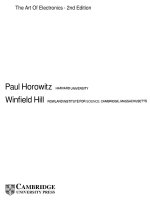 The art of electronics   horowitz  hill 