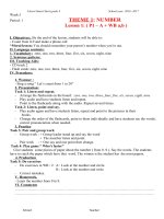 Giáo án I - learn smart start lớp 4