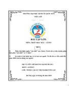 Phân tích định nghĩa “vật chất” của lênin  từ đó chỉ ra tiêu chuẩn phân biệt giữa “vật chất” và “ý thức 