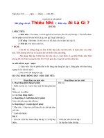 Tuần 2. MRVT: Thiếu nhi. Ôn tập câu Ai là gì?