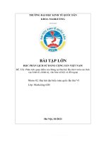 ĐỀ tài phân tích quan điểm của đảng tại đại hội lần thứ 6 trên các lĩnh vực kinh tế, chính trị, văn hóa xã hội và đối ngoại 