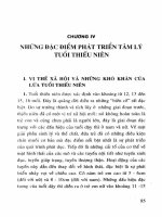 Giáo trình Tâm lý học phát triển: Phần 2 - Vũ Thị Nho