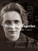 Standing together in troubled times: unpublished letters of pauli, einstein, franck and others 