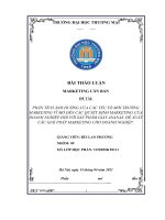 PHÂN TÍCH ẢNH HƯỞNG của các yếu tố môi TRƯỜNG MARKETING vĩ mô đến các QUYẾT ĐỊNH MARKETING của DOANH NGHIỆP đối với sản PHẨM GIÀY ANANAS  đề XUẤT các GIẢI PHÁP MARKETING 