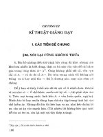 Ứng dụng tâm lý trong dạy học: Phần 2