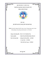 Đề bài trình bày những vấn đề lý luận cơ bản về tăng trưởng xanh và thực tiễn áp dụng ở các quốc gia trên thế giới và ở việt nam 