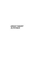 Wu ki tung   group theory in physics world scientific (1985) 