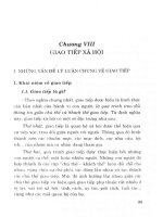 Các vấn đề cơ bản về tâm lý học xã hội: Phần 2