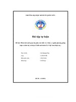 Đề bài phân tích mối quan hệ giữa vật chất và ý thức ý nghĩa phương pháp luận và liên hệ với thực tế đổi mới kinh tế ở việt nam hiện nay 