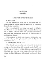 Giáo trình Tâm lý học đại cương (In lần thứ 2): Phần 2
