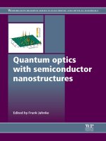Quantum optics with semiconductor nanostructures 