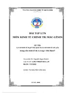 Lợi ích kinh tế là gì các quan hệ lợi ích kinh tế chủ yếu trong nền kinh tế thị trường ở việt nam 