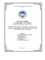 Chuyển đổi số trong sản xuất; Cuộc cách mạng công nghiệp; Chủ nghĩa Ford; Ảnh hưởng của những thay đổi công nghệ đến bản sắc của lao động