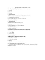 FULL sách bài tập trắc nghiệm kinh tế vĩ mô có đáp án 