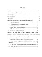 (Luận án tiến sĩ) Hoàn thiện chính sách thuế nhằm hỗ trợ phát triển doanh nghiệp nhỏ và vừa ở Việt Nam