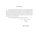 (Luận án tiến sĩ) Chuyển dịch cơ cấu sử dụng đất vùng Đồng bằng sông Hồng trong quá trình công nghiệp hóa, hiện đại hóa nông nghiệp, nông thôn