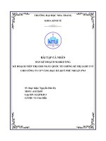 KẾ HOẠCH TIẾP THỊ CHO NGÀY QUỐC tế CHỐNG kì THỊ LGBT 175 CHO CÔNG TY CP VÀNG bạc đá QUÝ PHÚ NHUẬN PNJ 