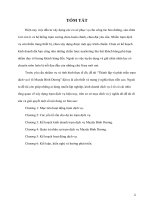 Dự án thành lập và phát triển trạm dịch vụ ô tô   đồ án tốt nghiệp ngành công nghệ kỹ thuật ô tô 