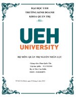 Hãy điền đầy đủ tỷ lệ % trong bảng 2  từ đó hãy nhận xét từng tiêu chí nhân sự có phù hợp so với hoạt động của công ty hay không 