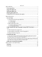 (SKKN 2022) Dạy học dự án sản xuất nước rửa chén bát, sinh học từ thiên nhiên theo định hướng STEM nhằm phát triển năng lực sáng tạo của học sinh