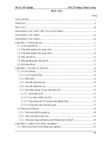 Nghiên cứu lý thuyết năng suất lạnh hệ thống điều hòa không khí CO2   đồ án tốt nghiệp ngành công nghệ kỹ thuật nhiệt 