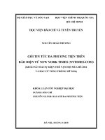 Gói tin tức đa phương tiện của báo điện tử new york times (nytimes com) (khảo sát hai sự kiện thế vận hội mùa hè 2016 và bầu cử tổng thống mỹ 2016) 