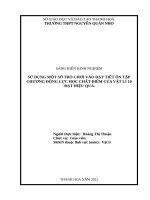(SKKN 2022) một số giải pháp giúp học sinh ôn thi tốt nghiệp THPT môn vật lý đạt hiệu quả 