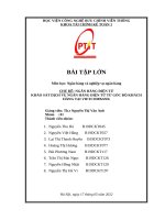 Bài tập lớn ngân hàng và nghiệp vụ ngân hàng (5) 