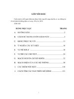 Kế toán tập hợp chi phí xây dựng tính giá thành công trình, hạng mục công trình xây dựng tại công ty cổ phần thiết kế xây dựng laco   đồ án tốt nghiệp ngành kế toán 