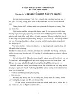 Chuyện tham gia dự thi GV chủ nhiệm giỏi