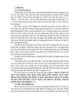 (SKKN 2022) rèn luyện tư duy lập trình cho học sinh khá giỏi thông qua việc phân tích, đánh giá nhiều cách giải khác nhau của một số bài tập tin học có sử dụng kĩ thuật ép kiểu trong ngôn ngữ lập trình c++ 