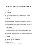 Giáo án thể dục 10 kết nối tri thức, chân trời sáng tạo, cánh diều 