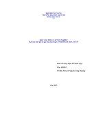 BÁO cáo THỰC tập tốt NGHIỆP (kế toán thuế giá trị gia tăng tại công ty TNHH BÁCH HOA XUÂN) 
