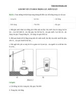 Giải SBT Vật Lí 6 Bài 8: Trọng lực - Đơn vị lực - Giáo viên Việt Nam