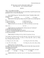 3 đề thi học sinh giỏi Tiếng Việt lớp 3 có đáp án - Giáo viên Việt Nam