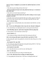 Đáp án trắc nghiệm luật kinh tế chính trị mác lê nin Eg43 ehou - Trường Đại học mở Hà Nội