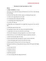 Đề thi học kì 2 lớp 8- Bộ đề thi đầy đủ các môn - Giáo viên Việt Nam