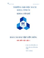 Báo cáo bài tập lớn môn sức bền vật liệu 1   nguyễn đình chức 