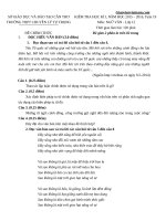 Đề thi học kì 1 Ngữ Văn lớp 12 - Giáo viên Việt Nam